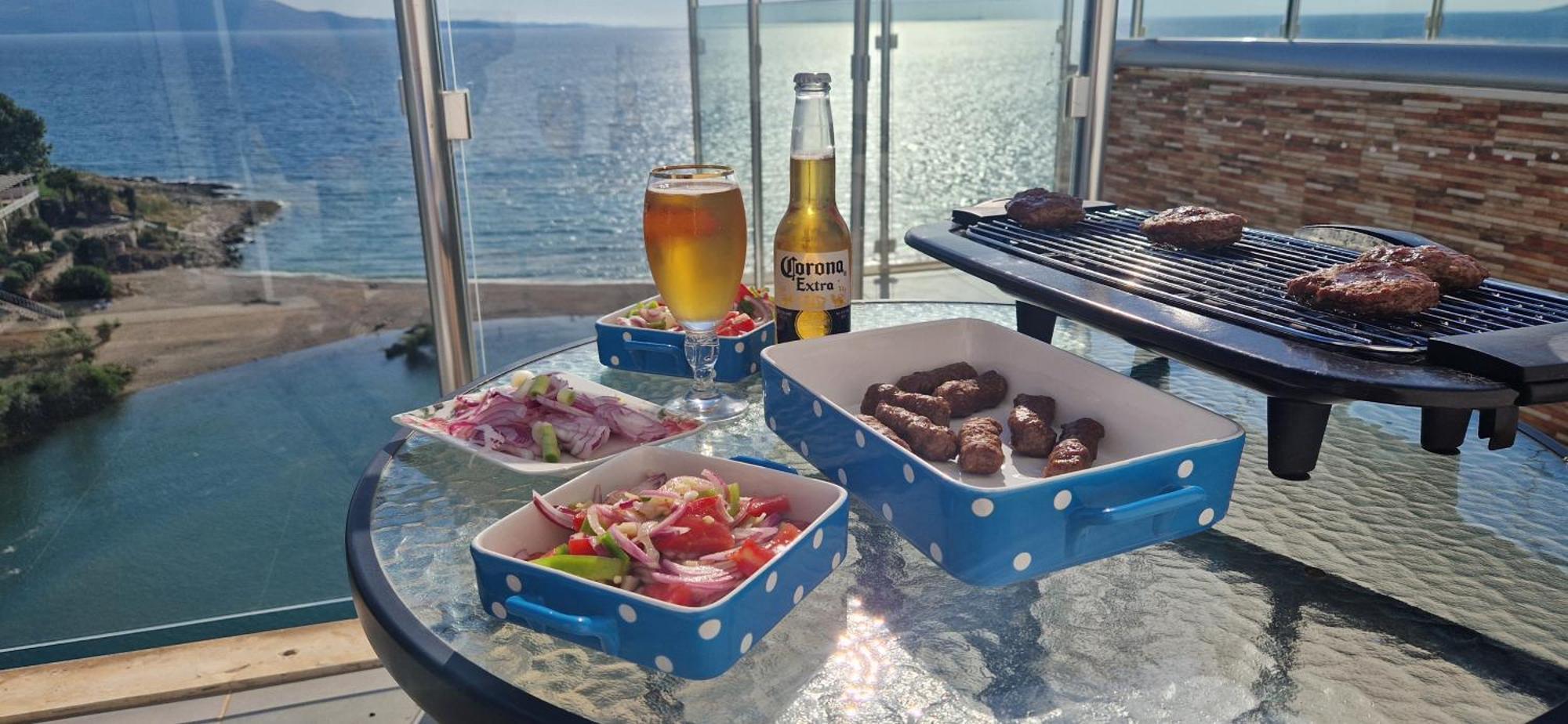 Sadet'S Penthouse Saranda Apartment Exterior photo